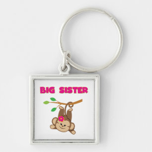 Monkey Big Sister Keychain