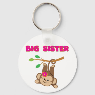 Monkey Big Sister Keychain