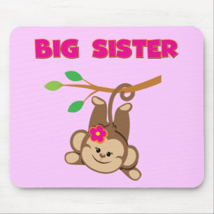 Monkey Big Sister Mouse Pad