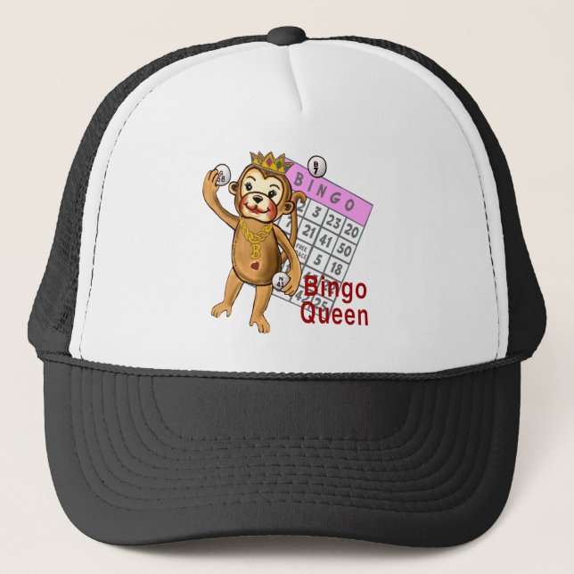 Monkey Bingo Queen Casquette (Devant)