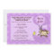 Monkey Birdie Umbrella Baby Shower Invitation