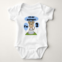 Monkey Birthday Boy 2nd Tshirts and Gifts