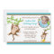 Monkey Birthday Party Invitation