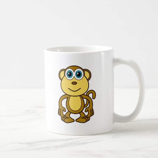 Monkey Bizness Design Coffee Mug (Right)