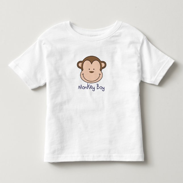 Monkey Boy T Toddler T-shirt (Front)