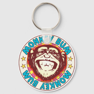 Monkey Bum Keychain