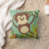 Monkey Business 16" x 16" Pillow (Blanket)