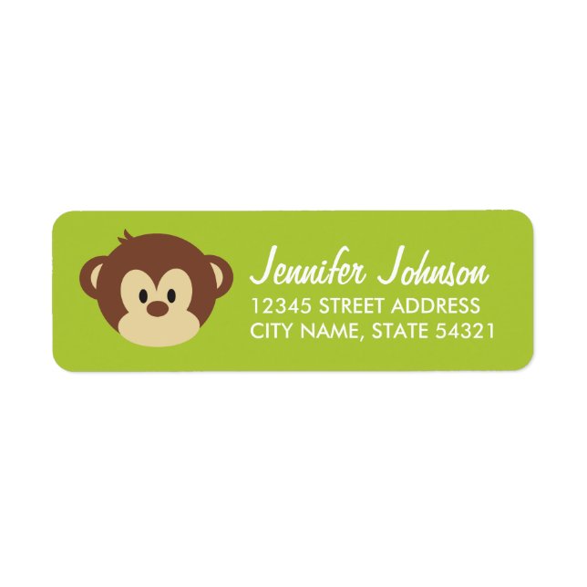 Monkey Business Address Labels (Front)