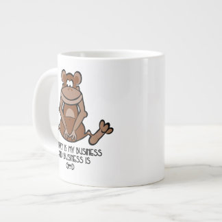 Monkey Business Large Coffee Mug