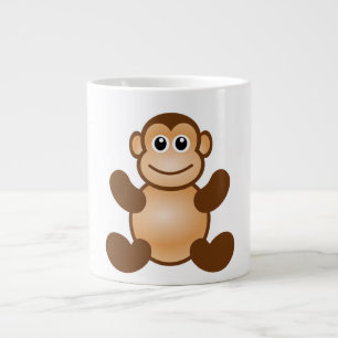 MONKEY BUSINESS LARGE COFFEE MUG