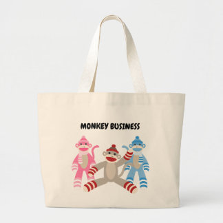 Monkey Business Sock Monkey Tote