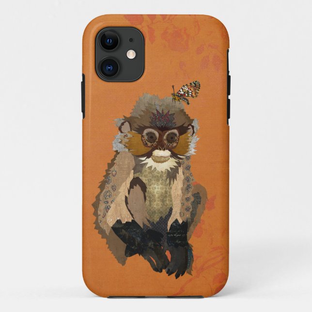 MONKEY & BUTTERFLY Case-Mate iPhone CASE (Back)