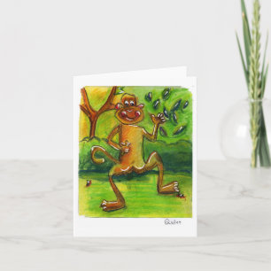 Monkey Card
