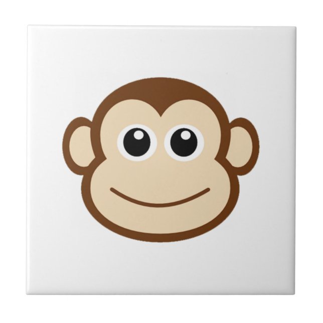 Monkey Cartoon Tile (Front)