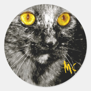 Monkey Cat Stickers