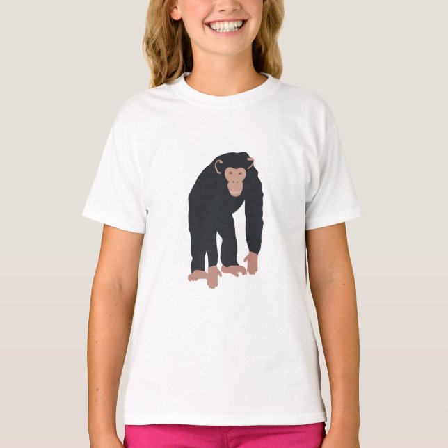 Monkey Chimpanzee   T-Shirt (Front)