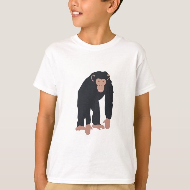 Monkey Chimpanzee  T-Shirt (Front)