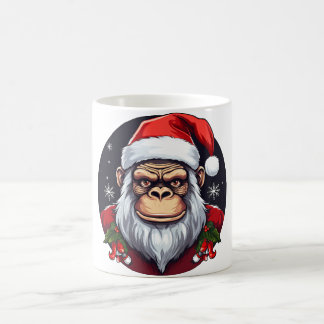 Monkey Christmas Coffee Mug
