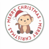 Monkey Christmas Snow Winter Animals Monkeys Stick