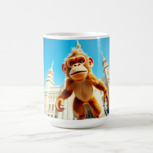 Monkey Design Coffee Mug