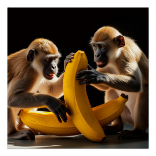 Monkey Design Poster