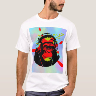 Monkey Design T-shirts - Tri-Blend T-Shirt Colours