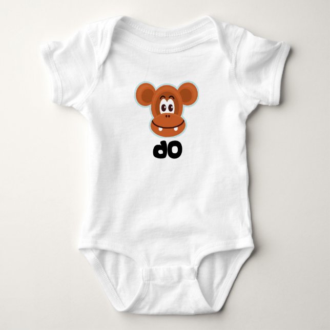 monkey_do baby bodysuit (Front)