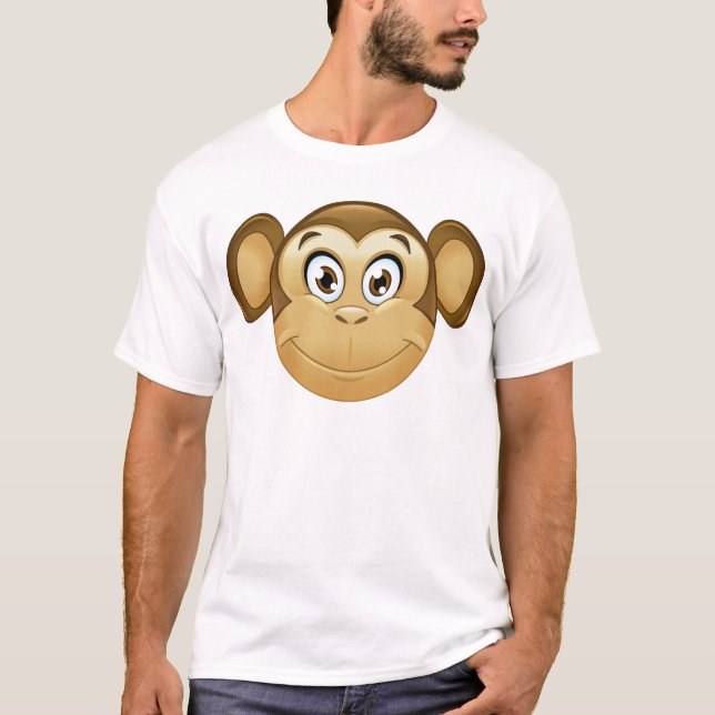 monkey emoji T-Shirt (Front)