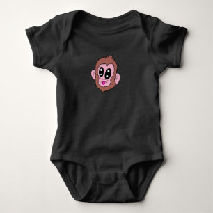 Monkey Face Baby Top