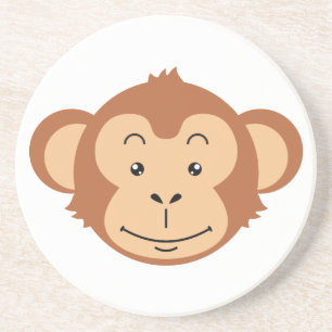 Monkey Face Coaster