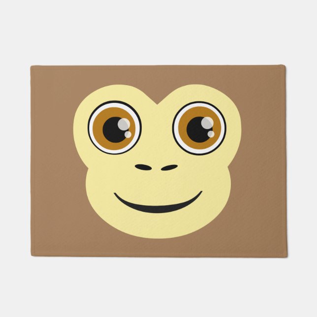 Monkey Face Doormat (Front)