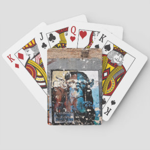 Monkey Face graffiti Classic Playing Cards