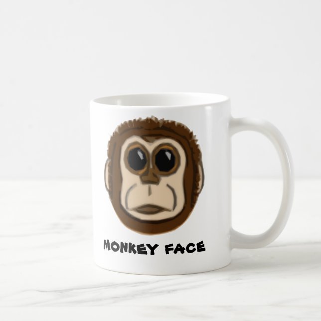 Monkey Face Mug (Right)