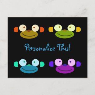 Monkey Face! Postcard