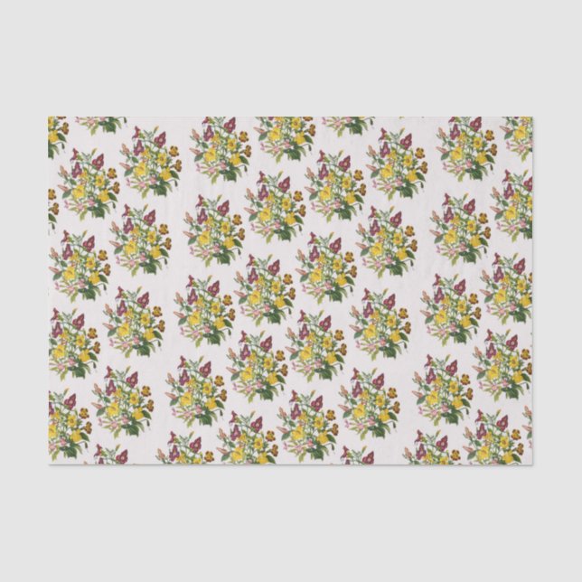 Monkey-flowers Tissue Paper (Front)