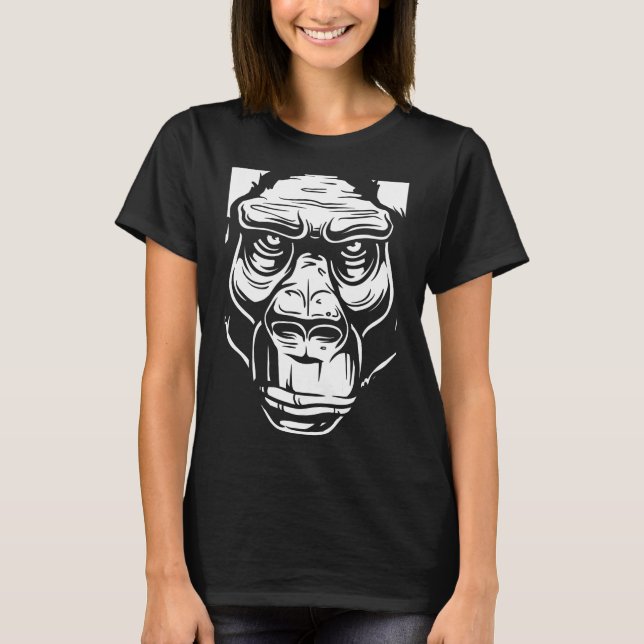 Monkey Gorilla T-Shirt (Front)