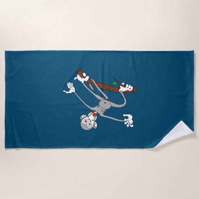 Monkey Hanging Around Beach Towel (Front)