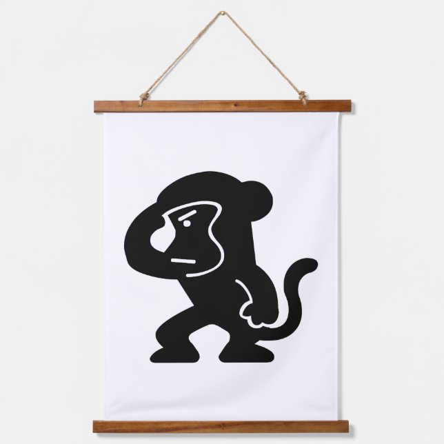 monkey hanging tapestry (Front)
