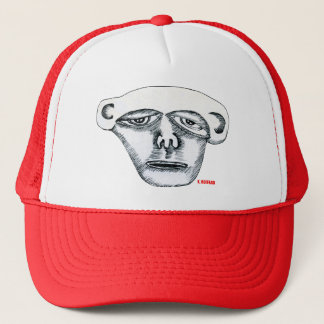 Monkey Head Trucker Hat