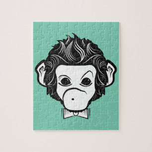 monkey identica jigsaw puzzle