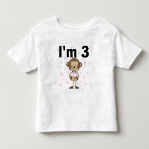 Monkey I'm 3 Anniversaire Tshirts et cadeaux