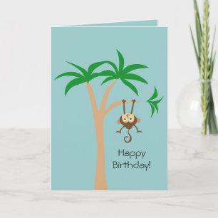 Monkey in a Tree Card