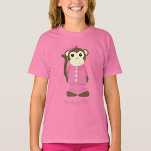 Monkey in Pyjamas T-Shirt