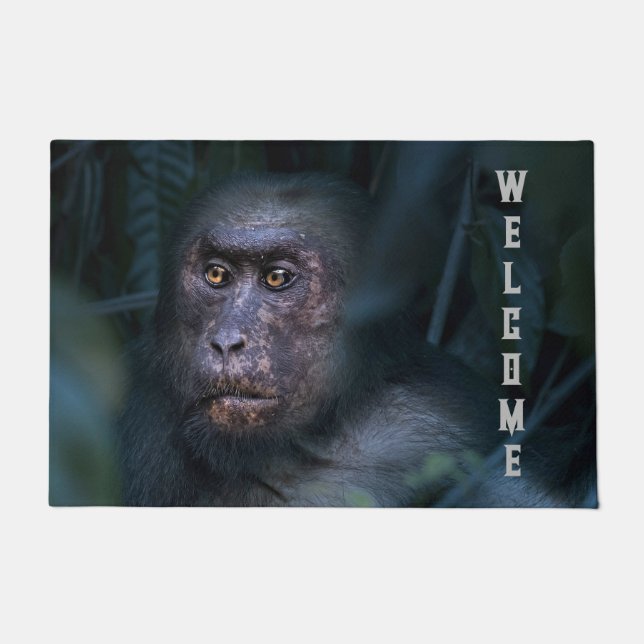 Monkey in the Jungle Doormat (Front)