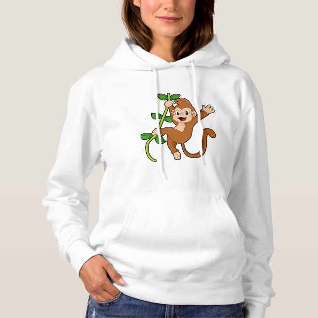 Monkey in the Jungle Hoodie (Front)