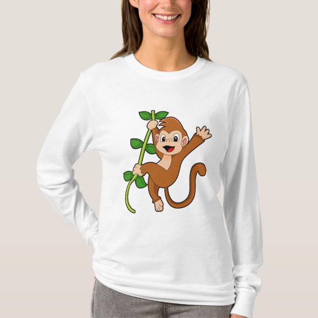 Monkey in the Jungle T-Shirt (Front)