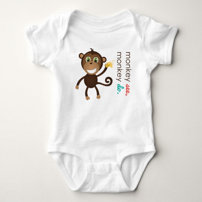 Monkey Infant Creeper (Front)
