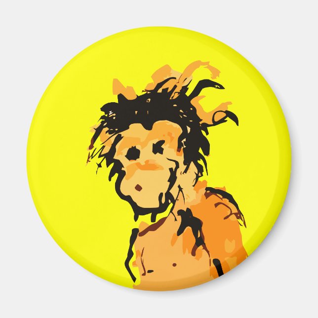 monkey ink magnet (Front)