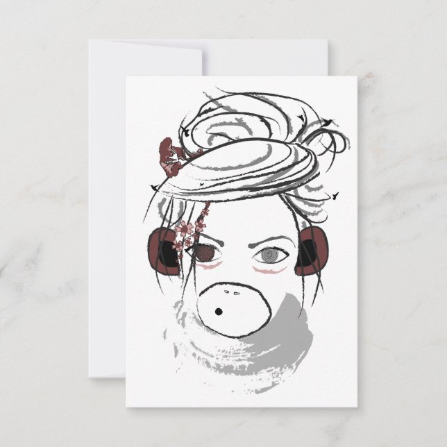 monkey. invitation (Front)