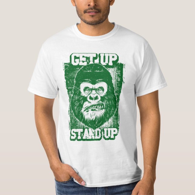 Monkey is smoking T-Shirt (Front)